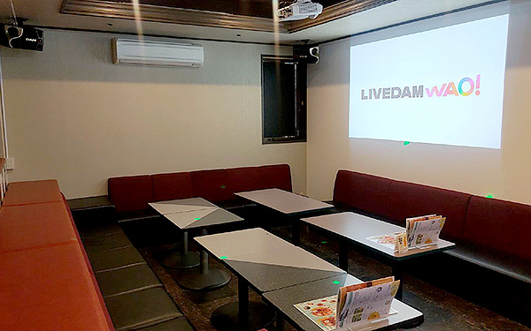 シーンや人数に合わせて選べるお部屋